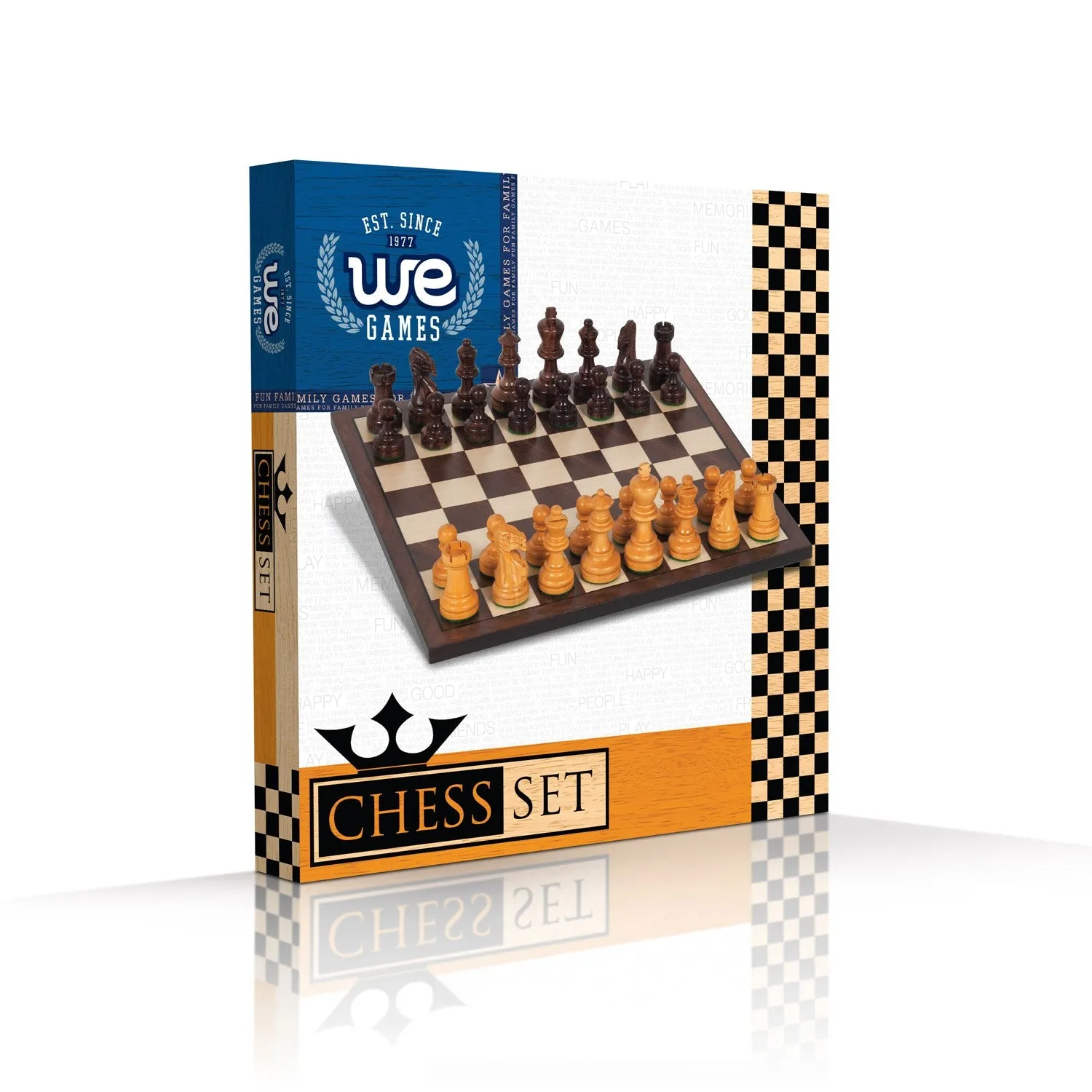12 Inch Wooden Chess Set