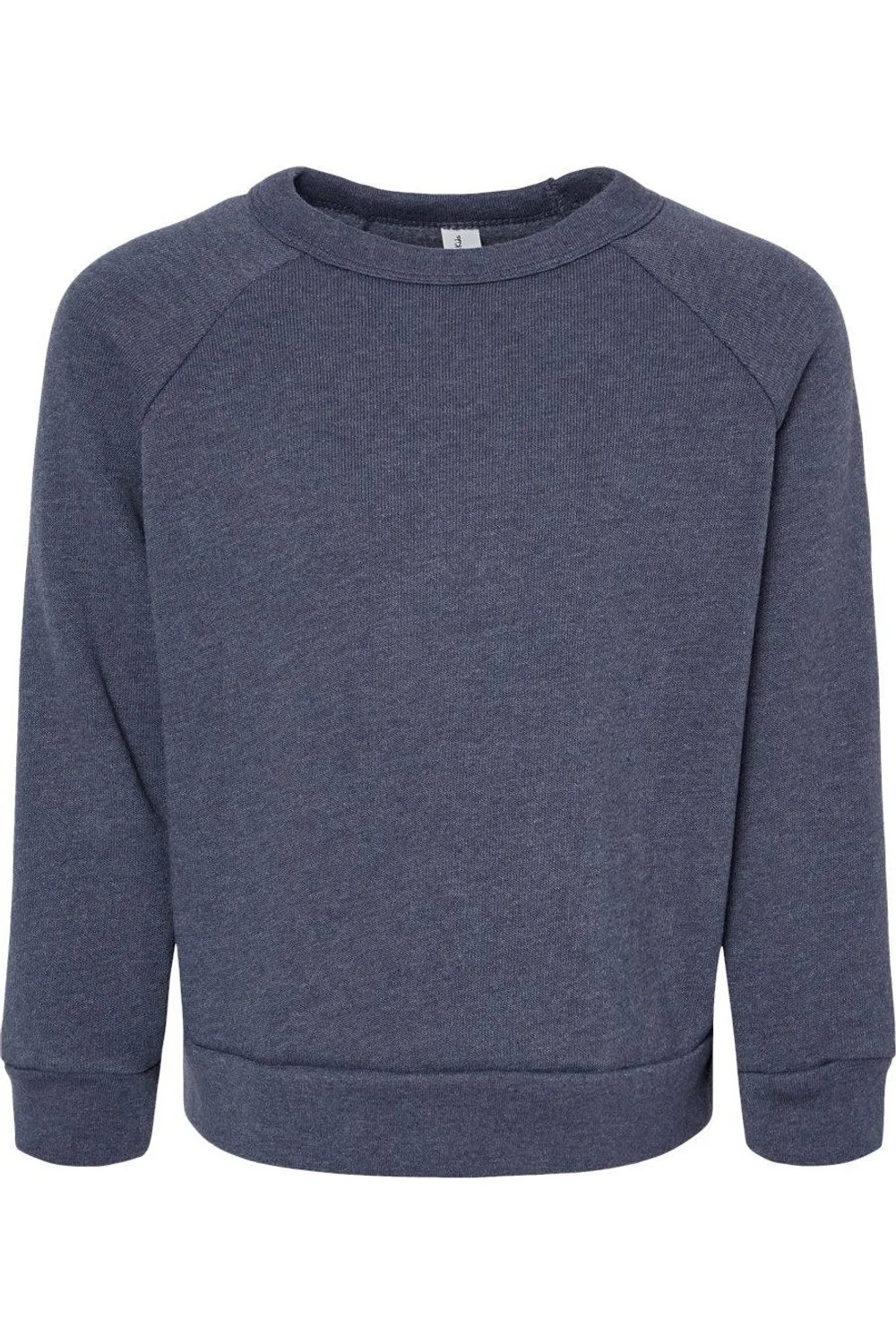 BELLA   CANVAS Toddler Sponge Fleece Raglan Sweatshirt