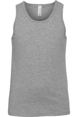 BELLA   CANVAS Youth Heather CVC Tank
