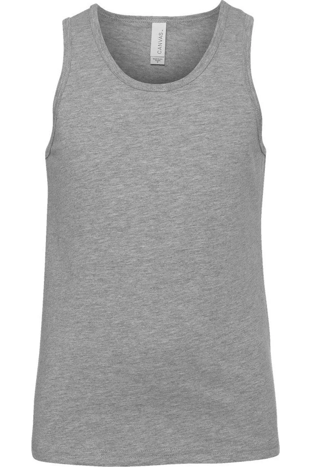 BELLA   CANVAS Youth Heather CVC Tank