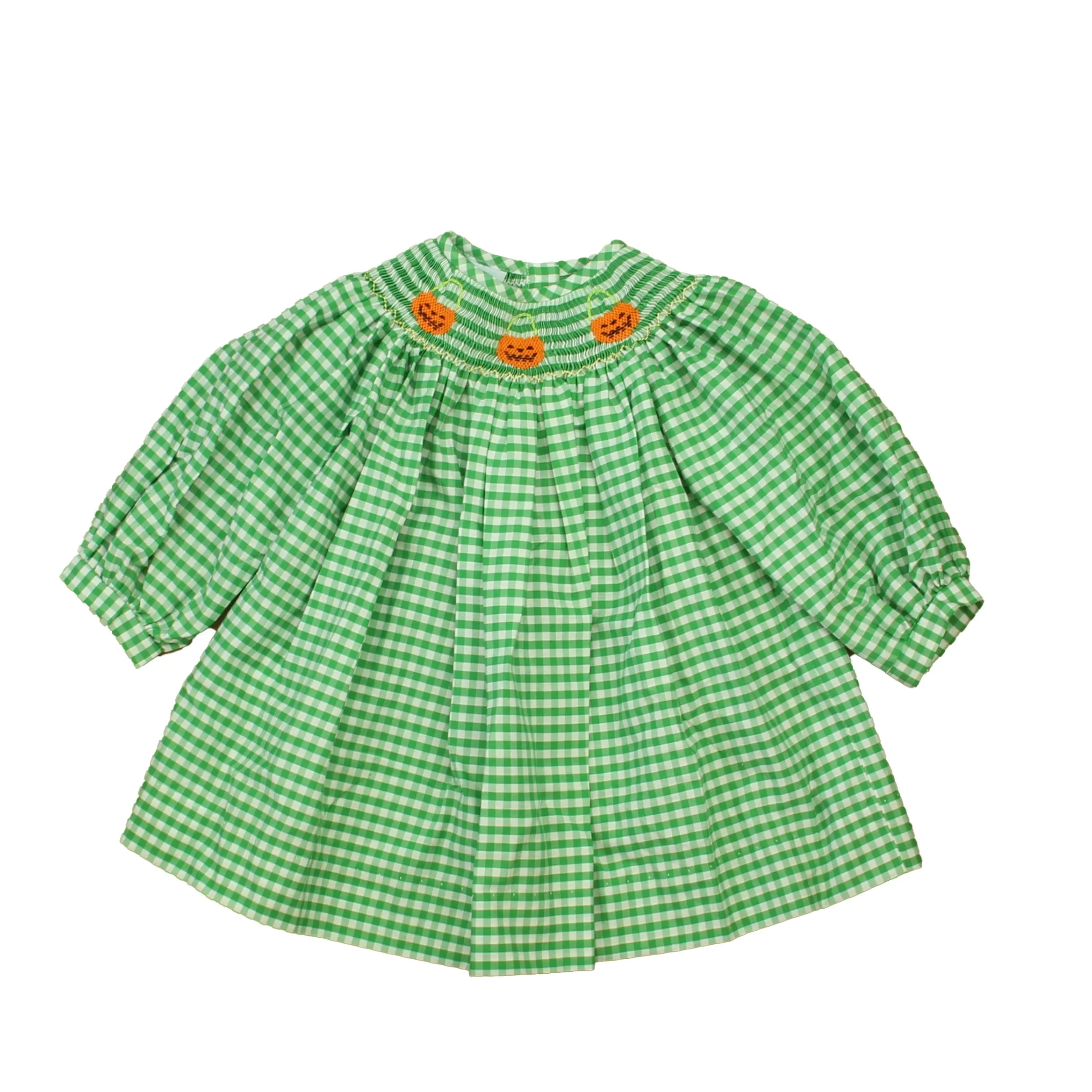 Beth Terrell by Johnston Girls Green | White Pumpkin Dress