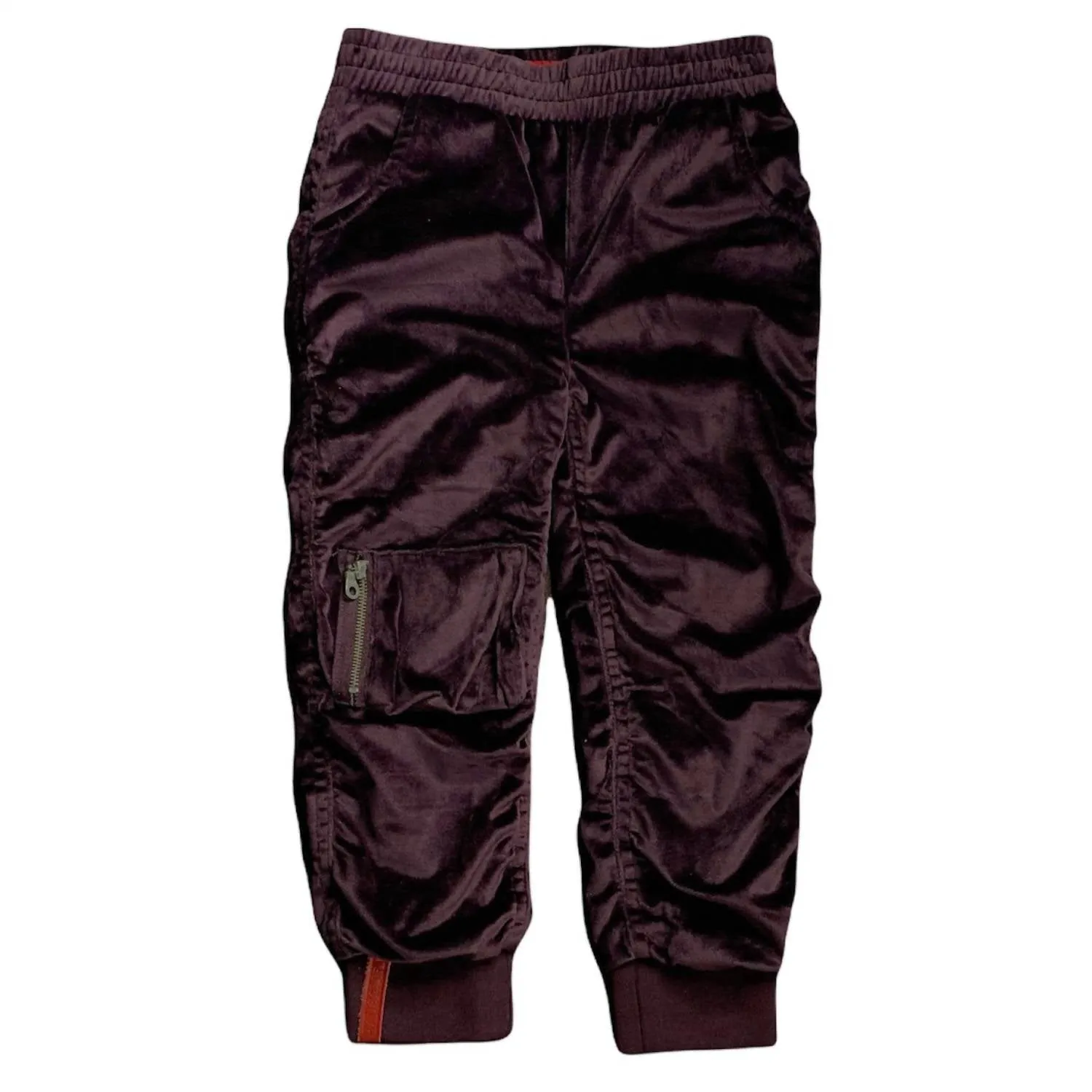 Boys' Jogger In Burgundy