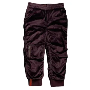 Boys' Jogger In Burgundy