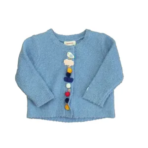 Catimini Girls Blue Cardigan