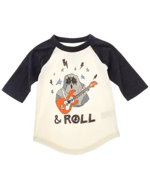 Chaser Contrast Sleeve Raglan T-Shirt