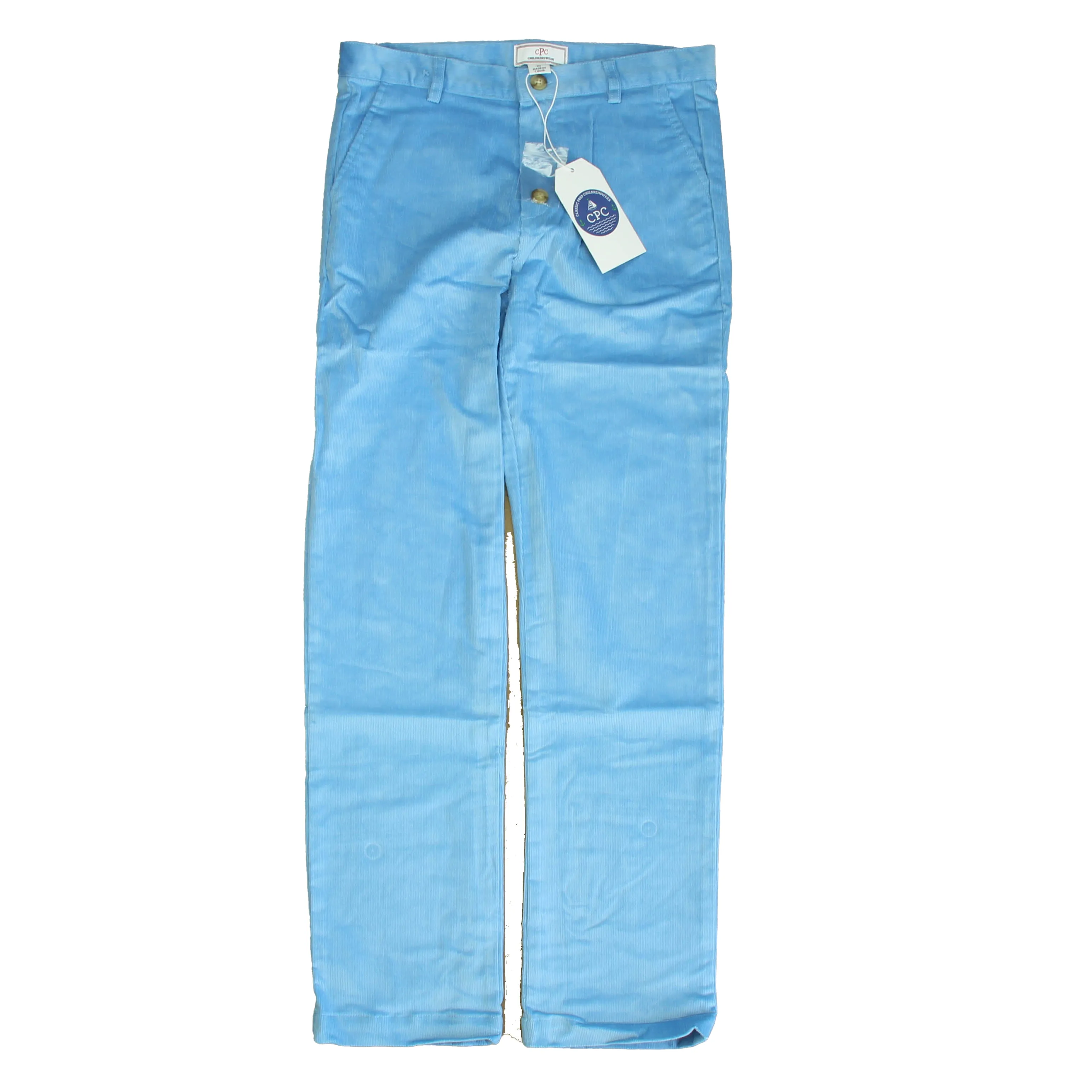 Classic Prep Boys Alaskan Blue Corduroy Pants Size: 6-14 Years