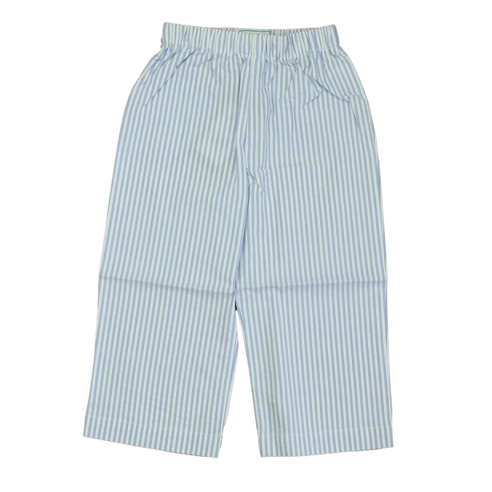 Classic Prep Boys Blue Seersucker Pants Size: 12-24 Months