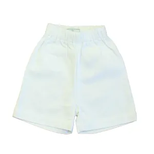 Classic Prep Boys Bright White Shorts Size: 12-24 Months