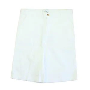 Classic Prep Boys Bright White Shorts Size: 6-14 Years