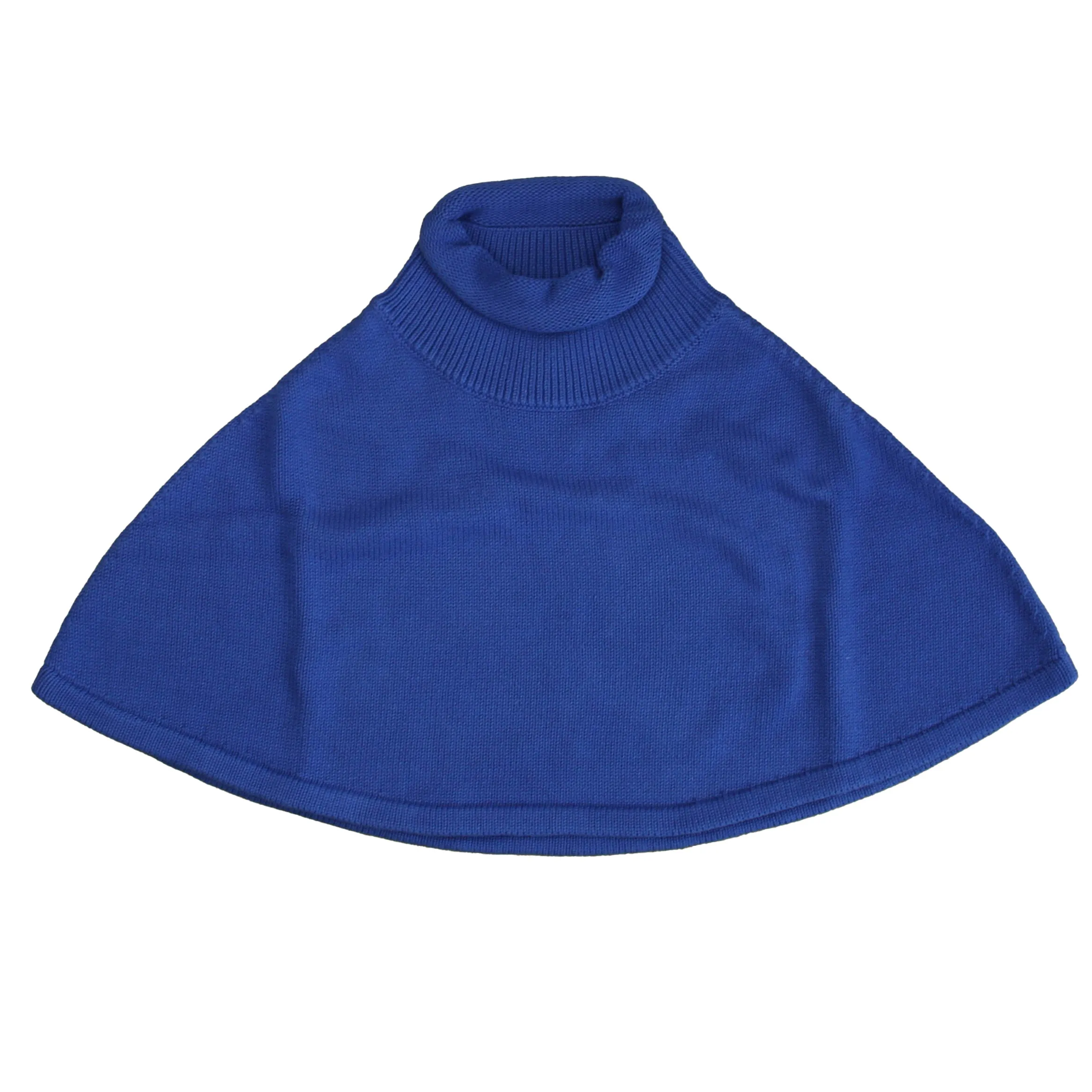 Classic Prep Girls Princess Blue Poncho