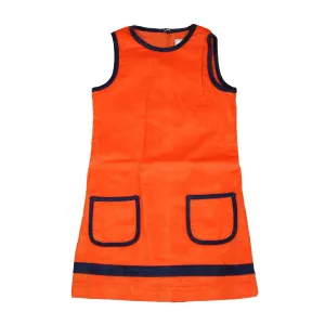 Classic Prep Girls Pureed Pumpkin Dress
