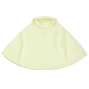 Classic Prep Girls Winter White Poncho