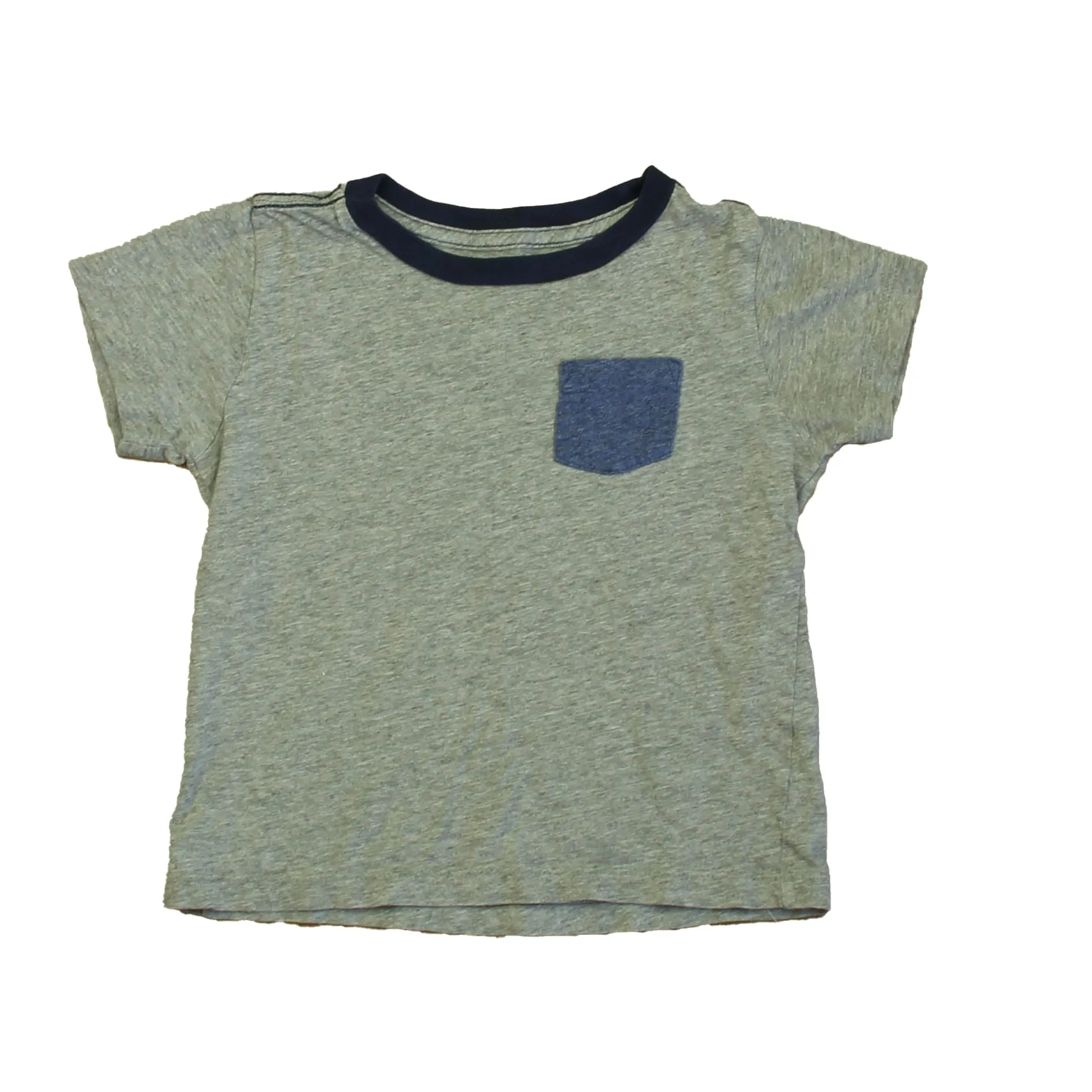 Crewcuts Boys Gray | Navy T-Shirt