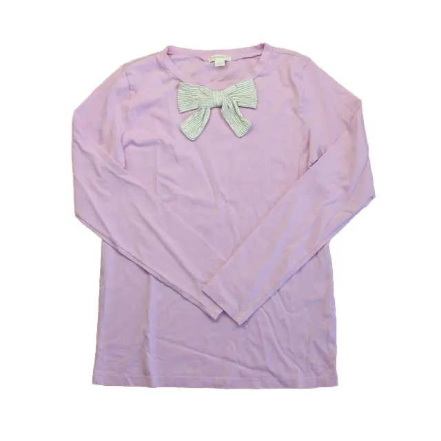 Crewcuts Girls Purple | Silver Long Sleeve T-Shirt