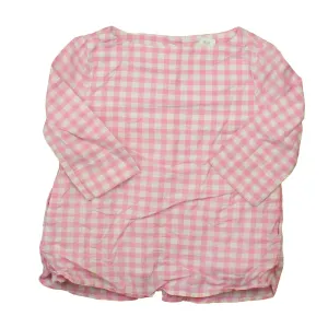 Crewcuts Girls White | Pink | Checks Blouse