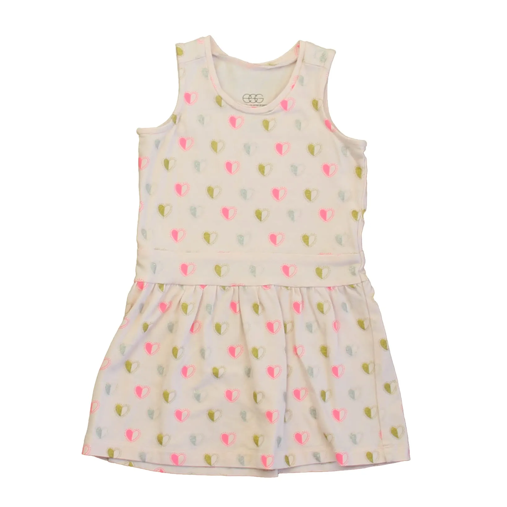 Egg Girls Pink | Hearts Dress