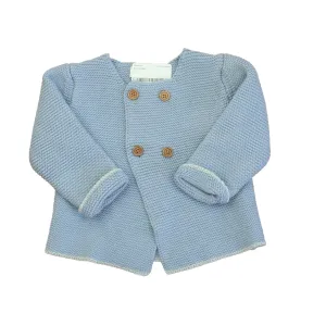 Elegant Baby Girls Blue Cardigan