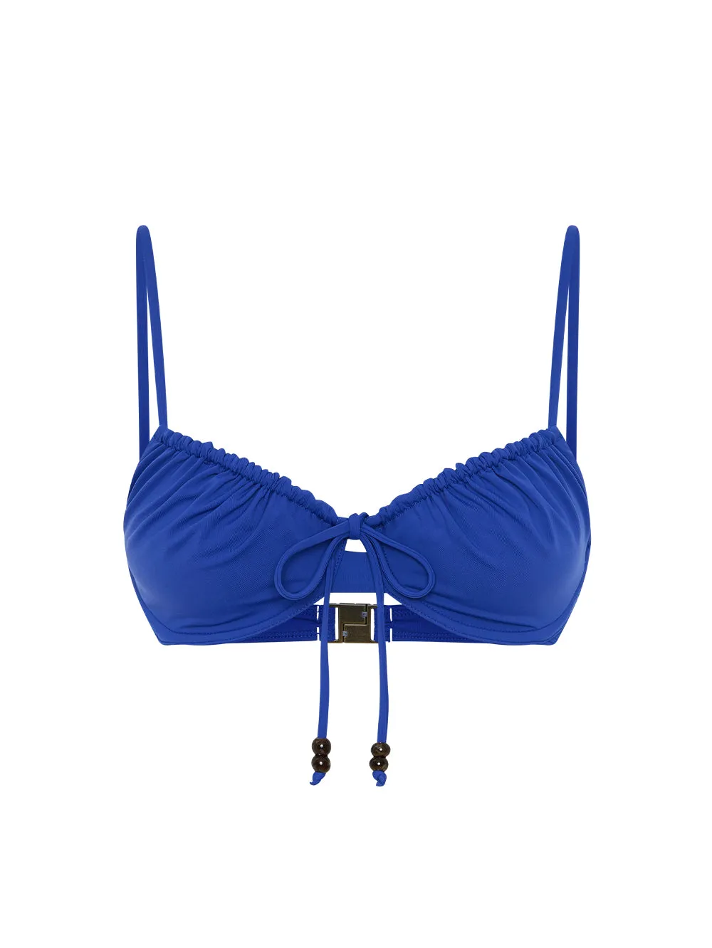 Ellison Gathered Bikini Top