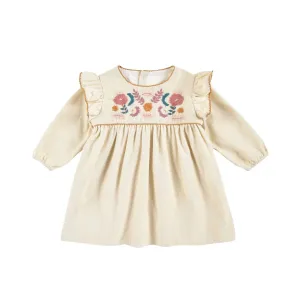 Girls' Illia Dress In Cream