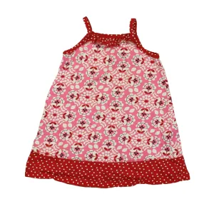 Hanna Andersson Girls Pink | Red Floral Dress
