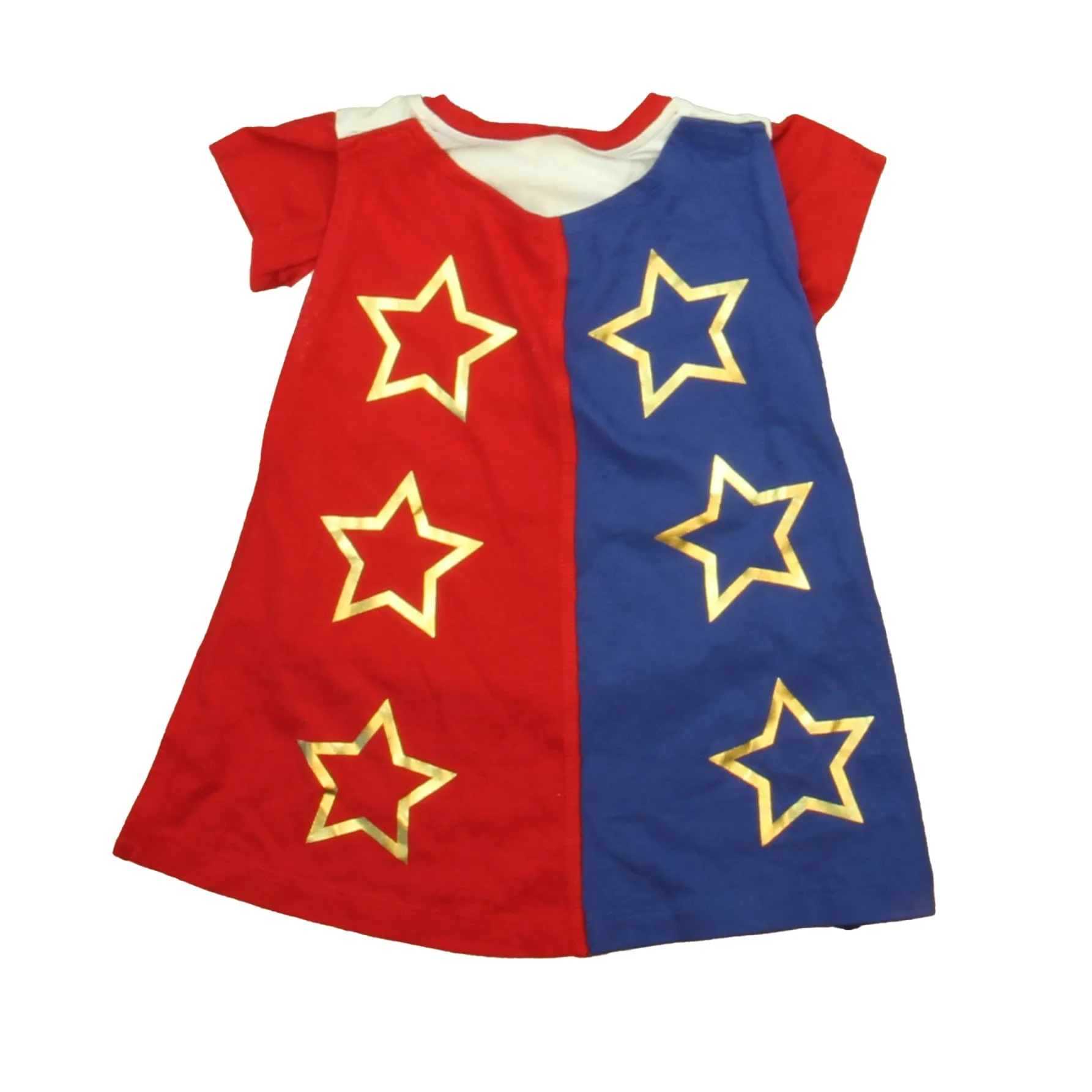 Hanna Andersson Girls Red | White Wonder Woman T-Shirt