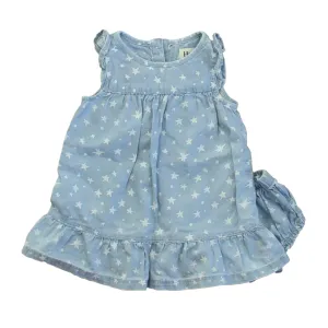 Hatley Girls Blue | White Stars Dress