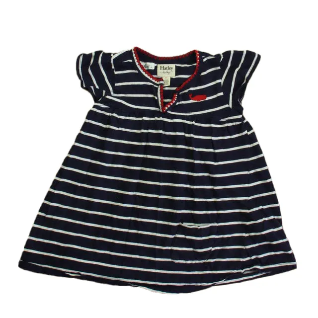 Hatley Girls Navy | White T-Shirt