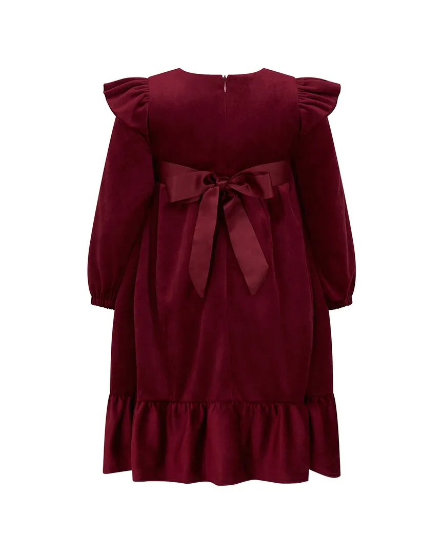 HOLLY HASTIE Chloe Velvet Party Dress