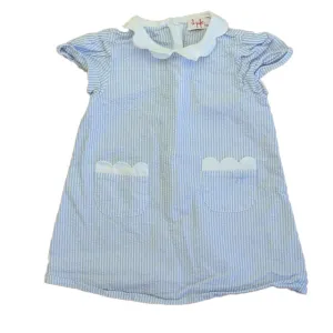 Il Gufo Girls Blue | White Dress