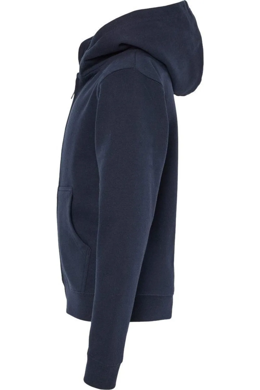 Independent Trading Co. Youth Midweight Full-Zip Hooded Sweatshirt