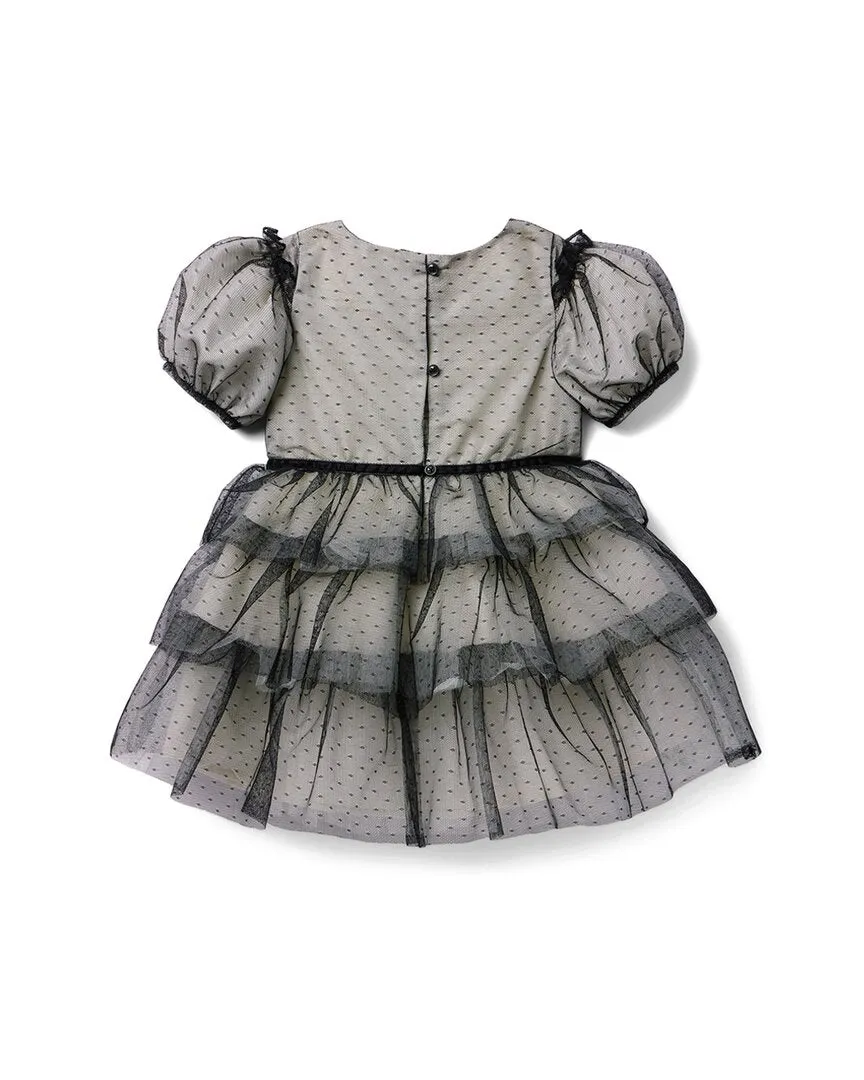 Janie and Jack Dot Tiered Tulle Dress