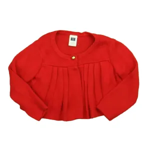 Janie and Jack Girls Red Cardigan