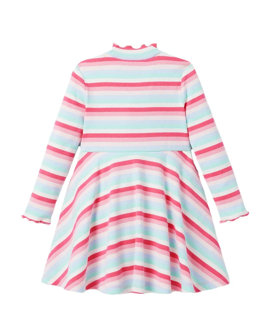 Janie and Jack Striped Ribbed Dress