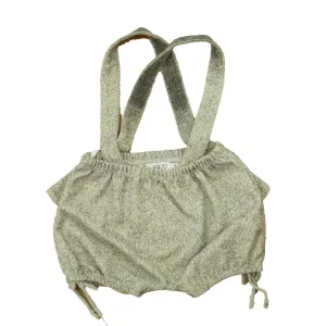 Kipp Girls Gray Overall Shorts