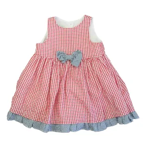 Marmellata Girls Red | White | Blue Dress