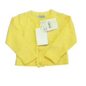 Mayoral Girls Yellow Cardigan