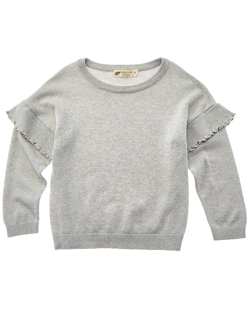 Monica   Andy Knit Ruffle Sweater