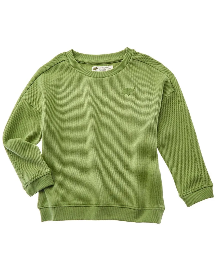 Monica   Andy Waffle Sporty Sweatshirt