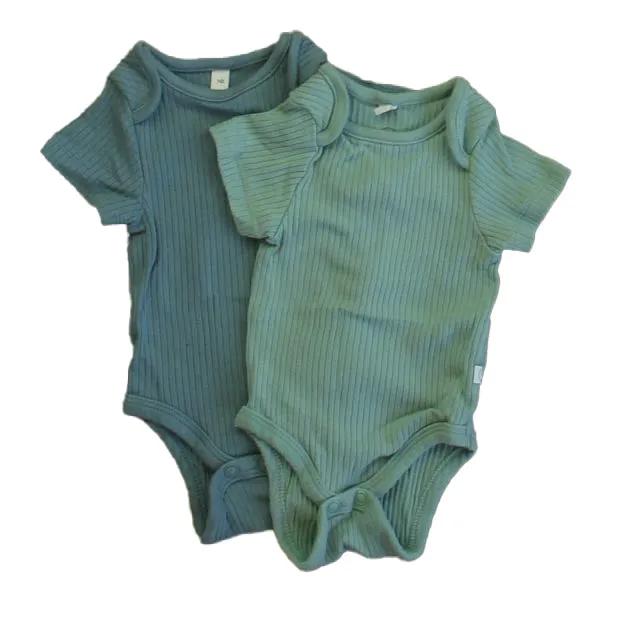 Mori Boys Blue | Green Onesie