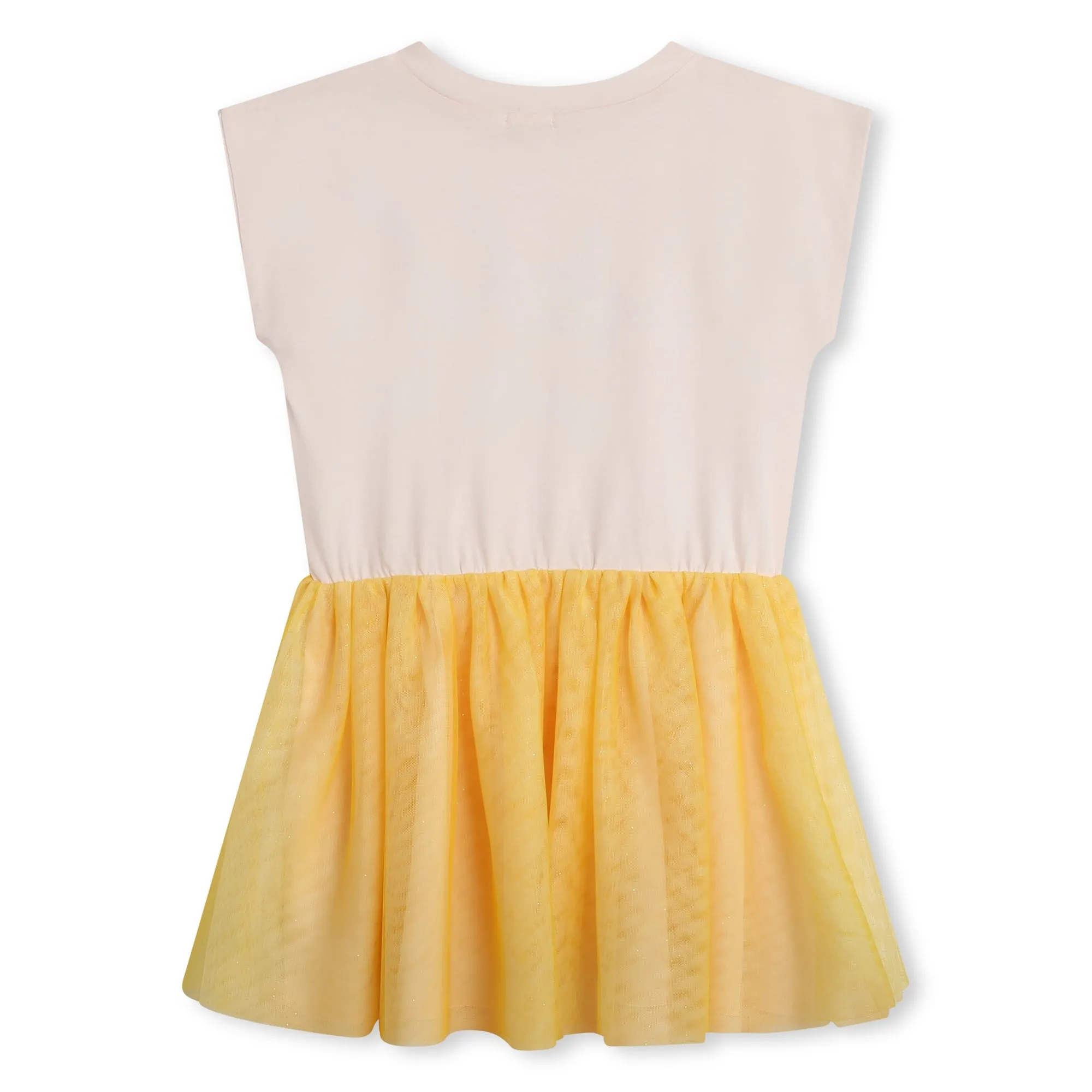 Multicolor Short Sleeved Dress