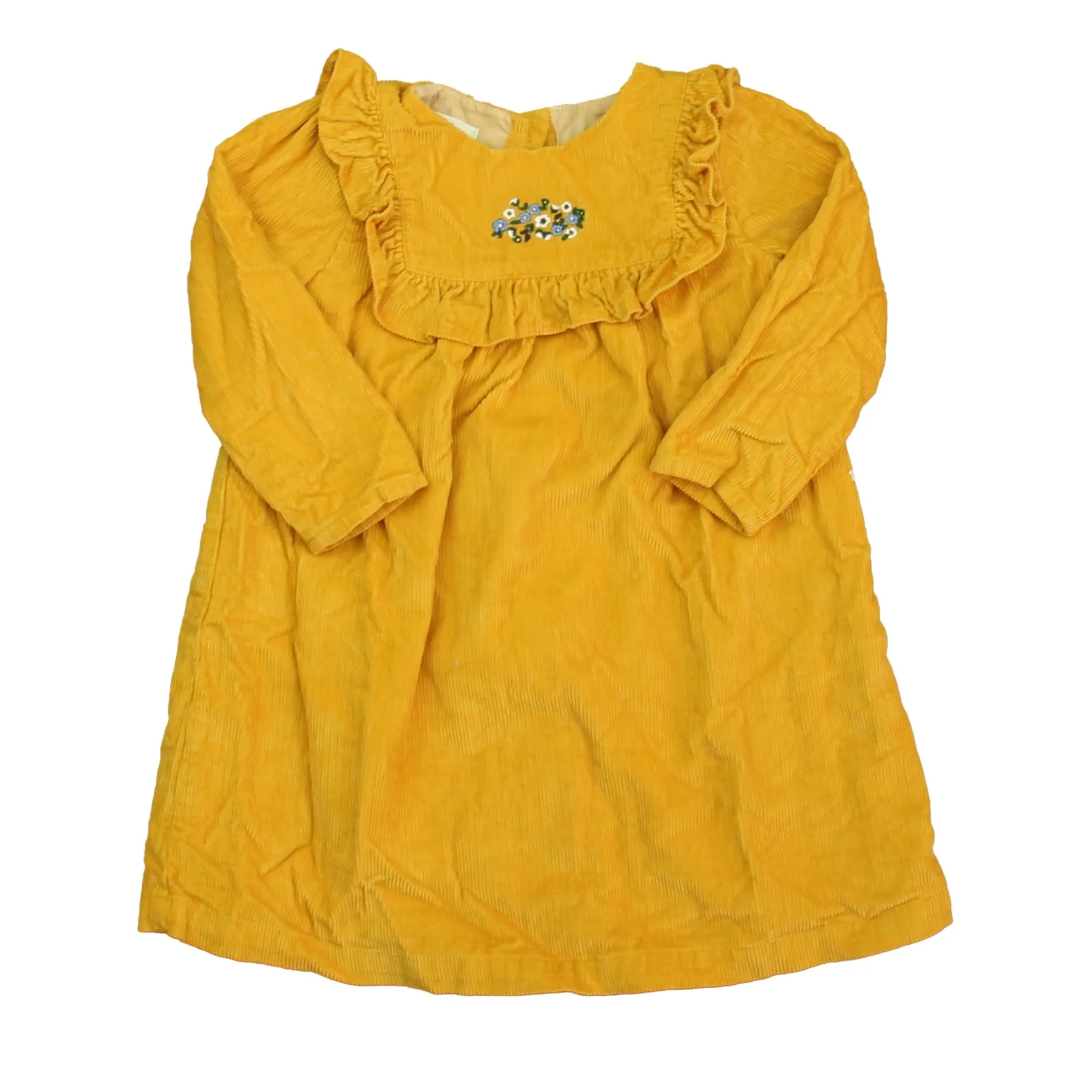 Olivier London Girls Mustard Dress