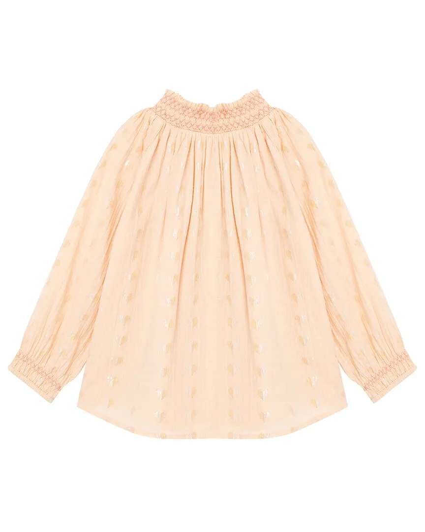 Peek Lurex Hearts Top