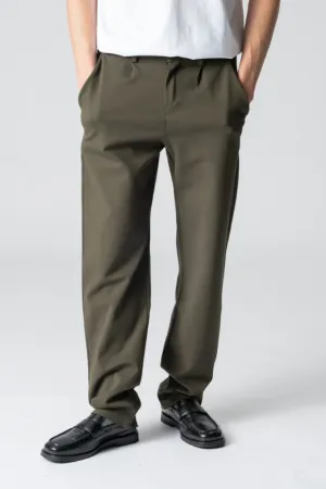 Performance Trousers Wide - Army Green