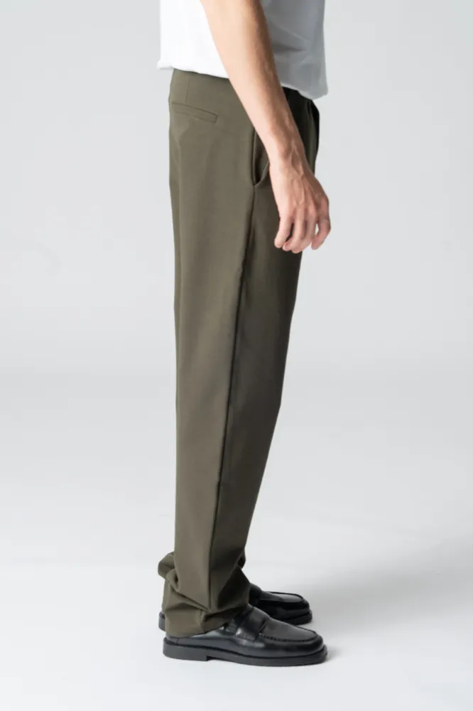 Performance Trousers Wide - Army Green