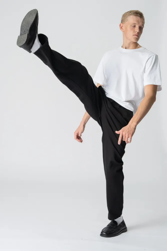 Performance Trousers Wide - Black