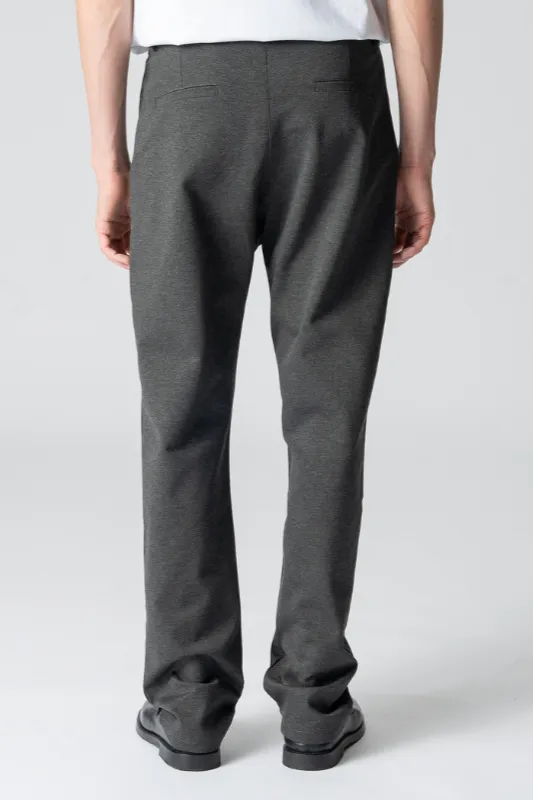 Performance Trousers Wide - Melange Grey