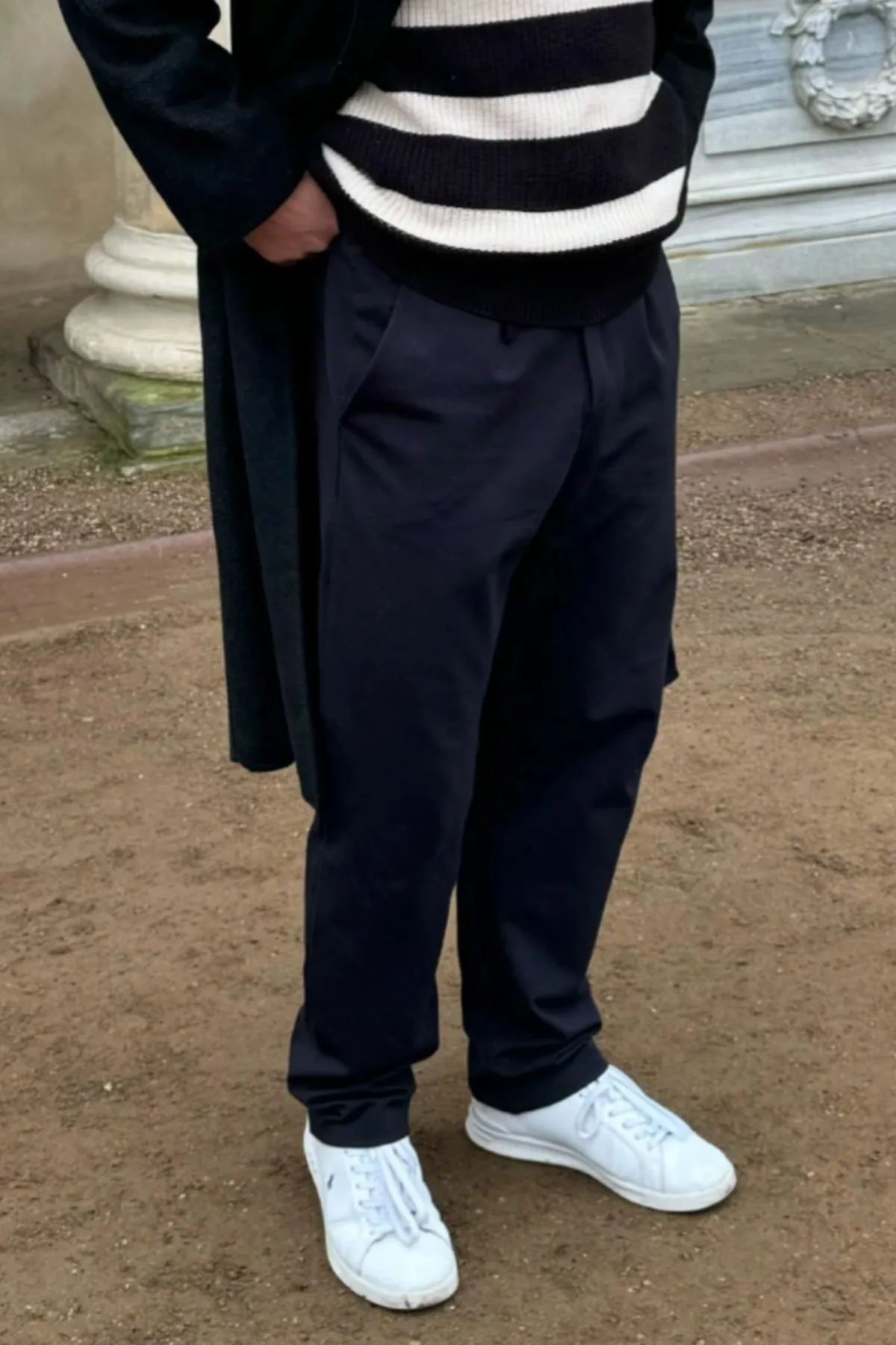 Performance Trousers Wide - Navy