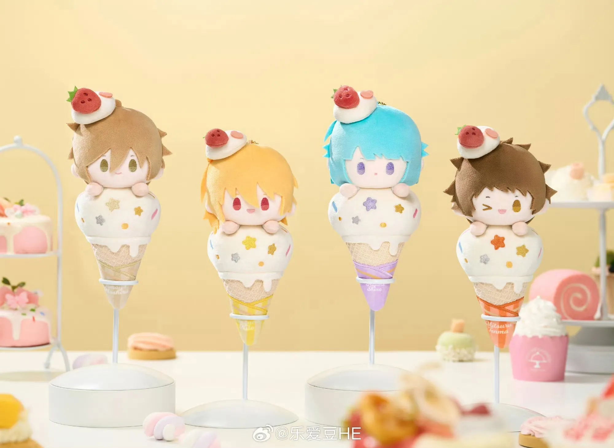 [PREORDER] Ensemble Stars Ice Cream Plush   Accessories
