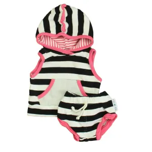 Purl Lamb Girls White | Black | PInk Apparel Sets