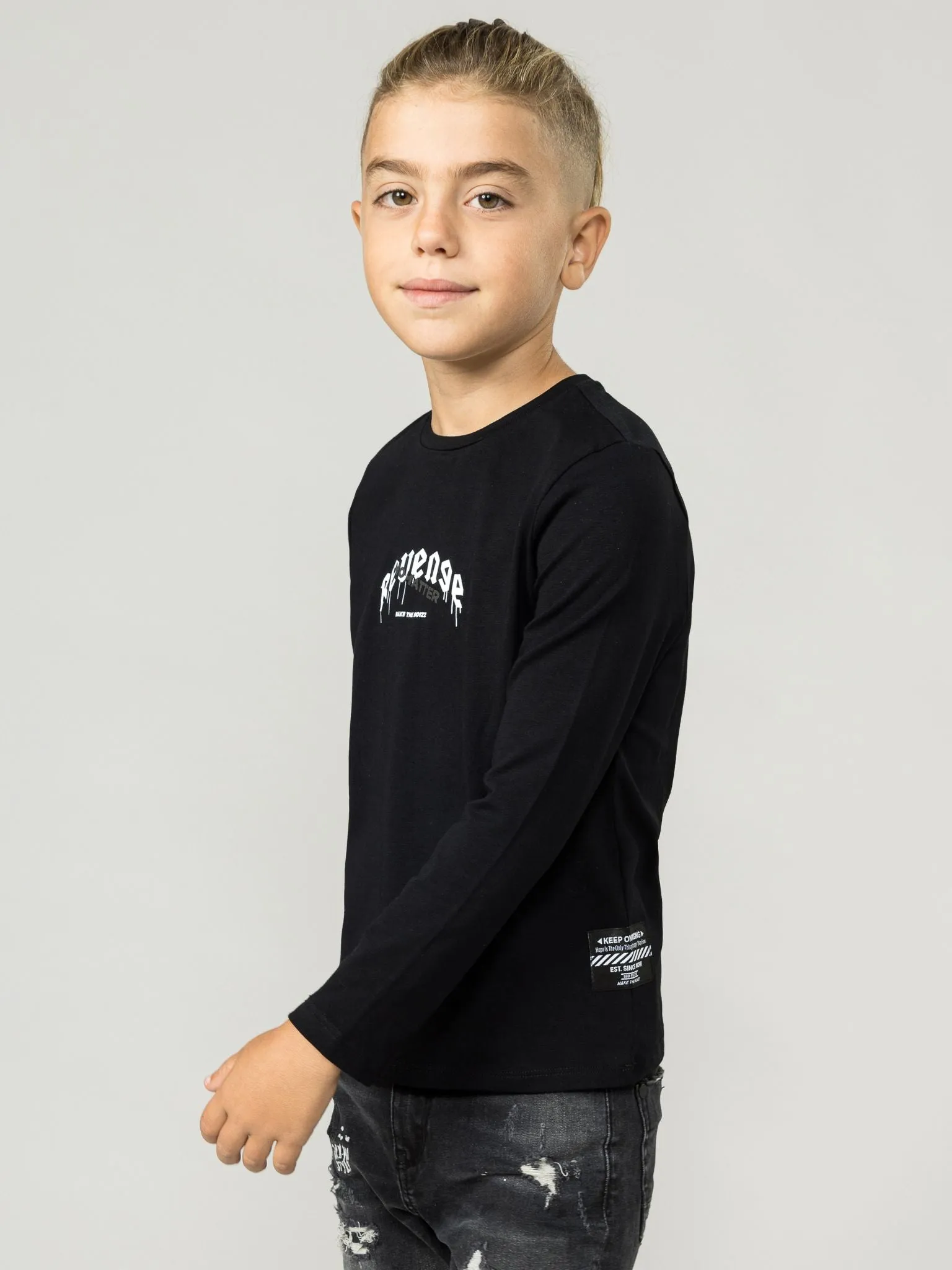 REVENGE LONG SLEEVE T SHIRT